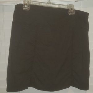 Mini skirt skort skirt with built in shorts